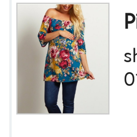 Pinkblush Tops - Flowy maternity shirt